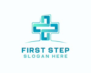 Medical Health Cross  logo design