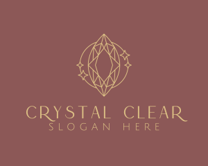 Marquise Cut Diamond logo design