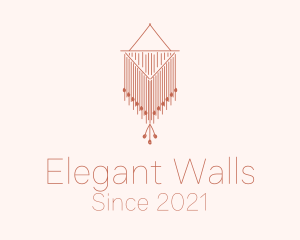 Wall Hanging Tapestry Decor  logo design