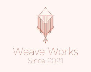 Wall Hanging Tapestry Decor  logo design