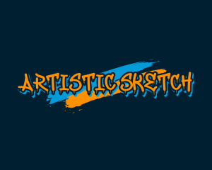 Graffiti Skate Artist logo design