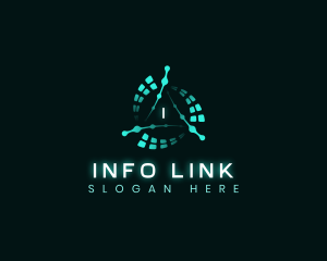 Technology Link Network  logo design