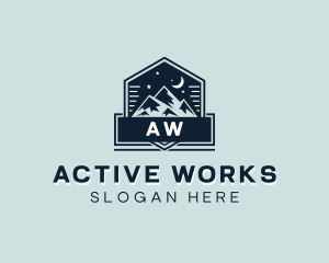 Mountain Peak Trekking logo design