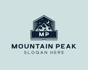 Mountain Peak Trekking logo design