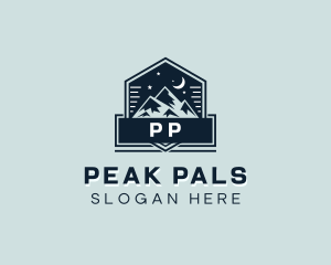 Mountain Peak Trekking logo design