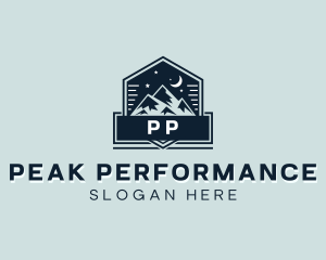 Mountain Peak Trekking logo design