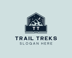 Mountain Peak Trekking logo design