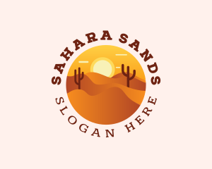 Outdoor Cactus Desert logo design