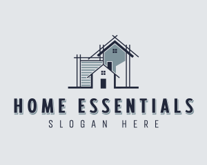 Home Property Architecture logo design