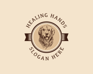 Vintage Dog Grooming logo design