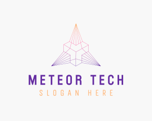 Tech Pyramid Developer logo design