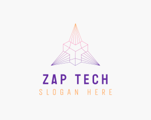 Tech Pyramid Developer logo design