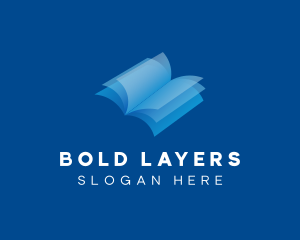 Open Book Business logo design