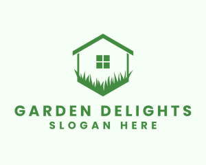 Home Yard Lawn logo design