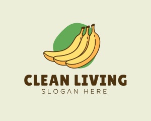 Healthy Banana Fruit logo