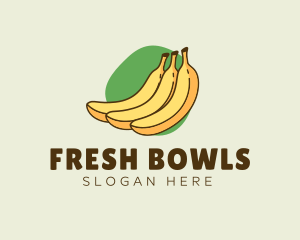 Healthy Nutritious Banana logo design