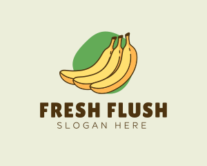 Healthy Nutritious Banana logo design