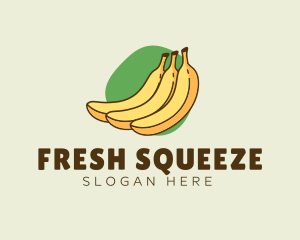 Healthy Nutritious Banana logo design