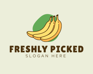 Healthy Nutritious Banana logo design