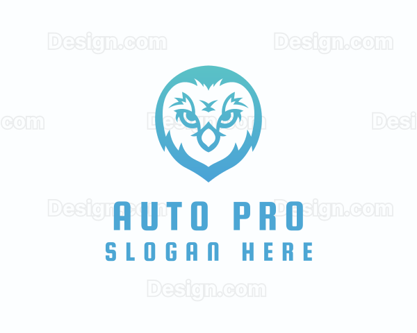 Aviary Owl Bird Logo