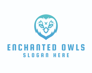 Aviary Owl Bird logo