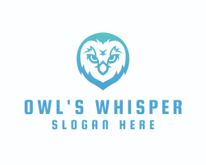 Aviary Owl Bird logo