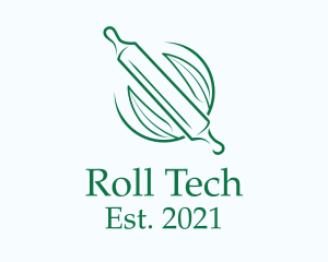 Baking Rolling Pin logo design