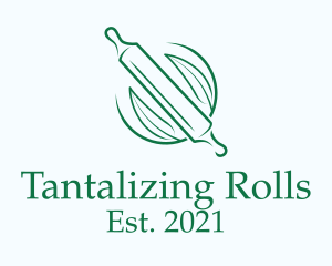 Baking Rolling Pin logo design