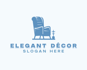 Chair Upholsterer Home Decor logo design