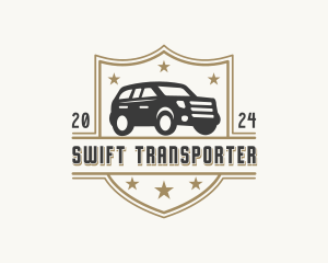 SUV Automotive Transport logo design