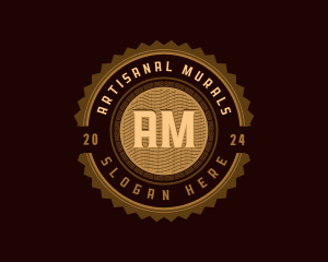 Industrial Rustic Woodwork logo design