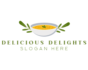 Delicious Soup Bowl logo design