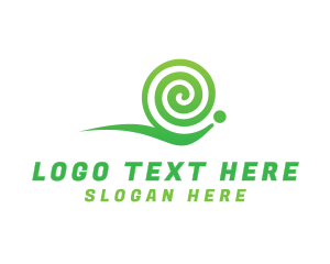 Whirl - Snail Shell Twirl logo design