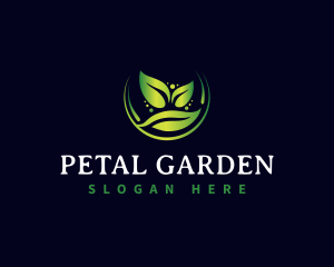 Leaf Lawn Landscaping logo design