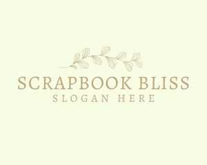 Leaf Ornament Wordmark logo