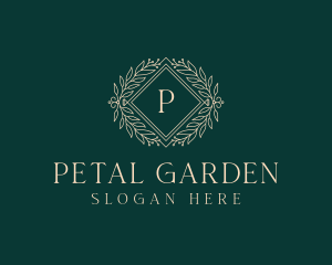 Floral Wedding Event logo design