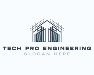 Engineering Blueprint Contractor logo