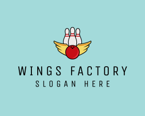 Bowling Tournament Wings logo