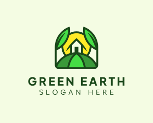 Environmental Backyard Landscaping logo design