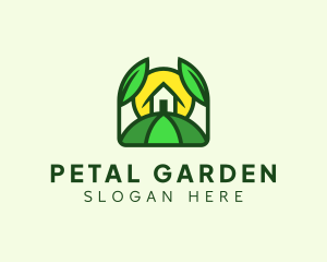 Environmental Backyard Landscaping logo design