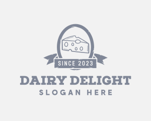 Delicious Cheddar Cheese  logo design