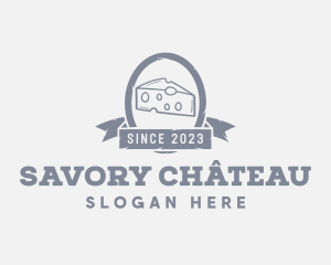 Delicious Cheddar Cheese  logo design