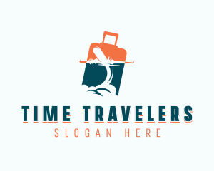 Luggage Travel Tourist logo design