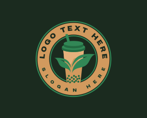 Boba Leaf Tea logo