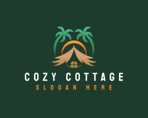 Resort Outdoor Tourism logo design