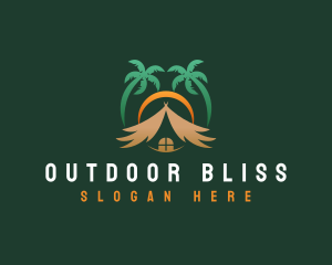 Resort Outdoor Tourism logo design