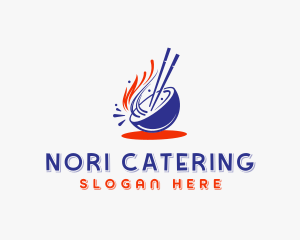 Asian Noodles Dining logo design