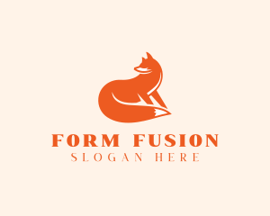 Wildlife Fox Canine logo design