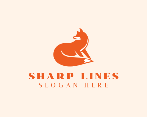 Wildlife Fox Canine logo design