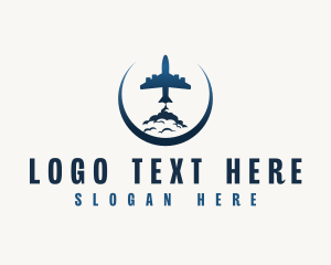 Airplane Cloud Flight logo
